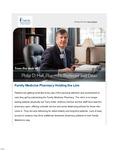 From the Desk of Philip D. Hall, Pharm.D, Professor and Dean, April 3, 2020