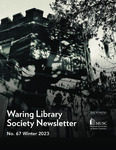Waring Library Society Newsletter, Winter 2023 by Waring Historical Library, Waring Library Society, Medical University of South Carolina, and Anna Marie Schuldt